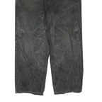 LEVI'S Womens Jeans Black Regular Straight Denim Stone Wash W36 L26 Casual Fit