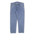 CARHARTT Mens Jeans Blue Regular Straight Denim W31 L26 Button Cotton Blend