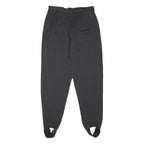 CHARLES VOGELE Womens Relaxed Black Trousers W27 L29 Zip Polyester Blend