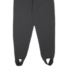 CHARLES VOGELE Womens Relaxed Black Trousers W27 L29 Zip Polyester Blend