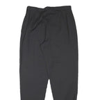 CHARLES VOGELE Womens Relaxed Black Trousers W27 L29 Zip Polyester Blend
