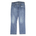 LEVI'S 514 Mens Jeans Blue Regular Straight Denim Medium W35 L30 Classic Fit