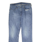 LEVI'S 514 Mens Jeans Blue Regular Straight Denim Medium W35 L30 Classic Fit