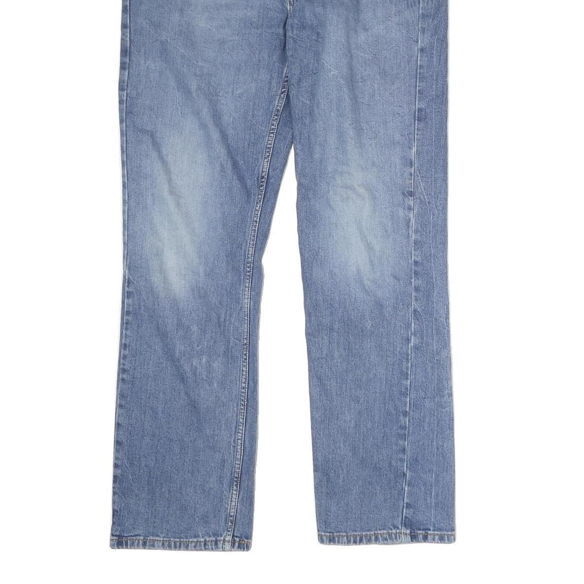 LEVI'S 514 Mens Jeans Blue Regular Straight Denim Medium W35 L30 Classic Fit