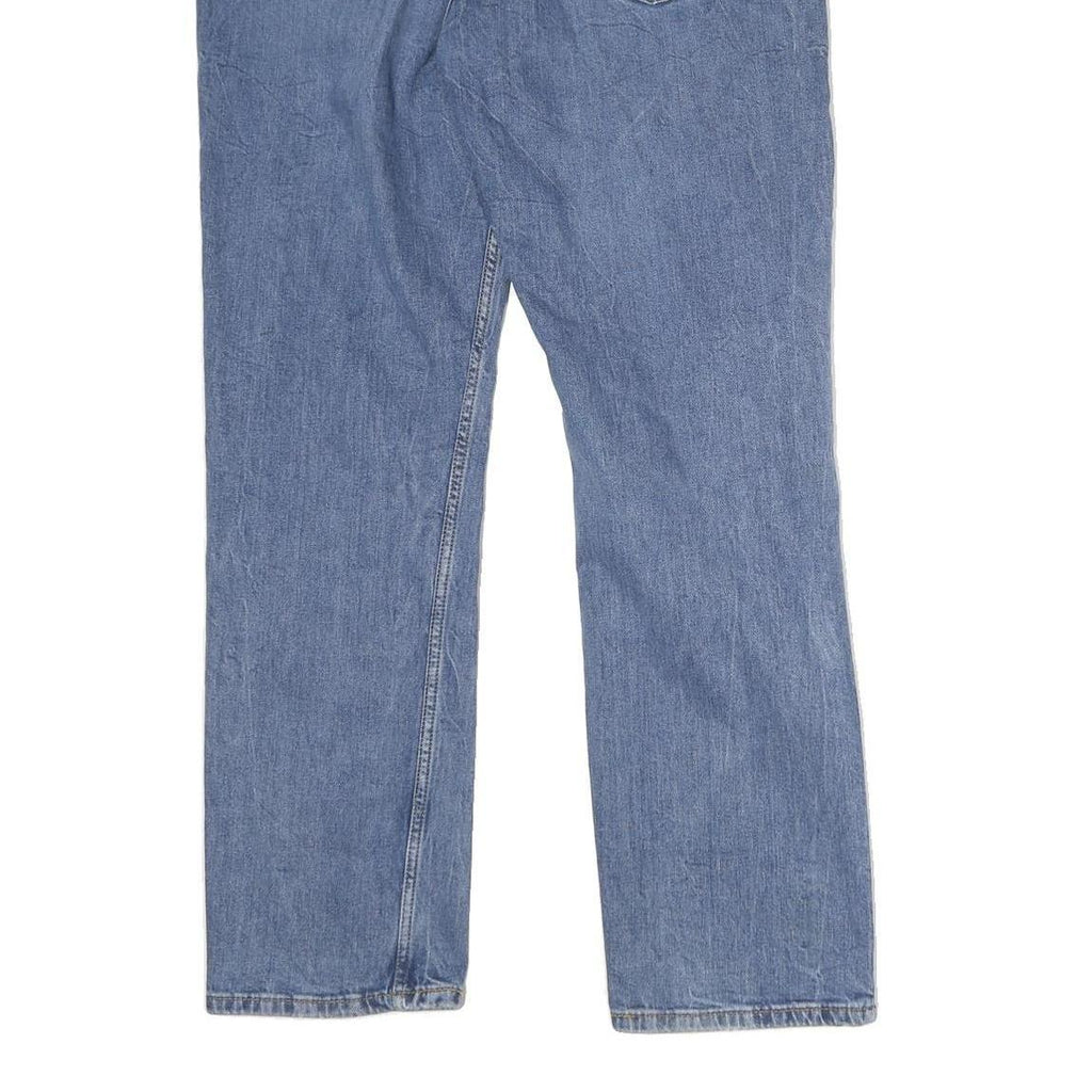 LEVI'S 514 Mens Jeans Blue Regular Straight Denim Medium W35 L30 Classic Fit