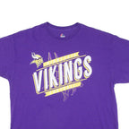 MAJESTIC Vikings Mens T-Shirt Purple USA XL