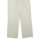 WRANGLER Mens Regular Fit Jeans White Cotton Blend W26 L27 Classic Zip Closure