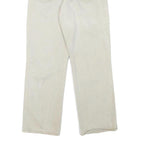 WRANGLER Mens Regular Fit Jeans White Cotton Blend W26 L27 Classic Zip Closure