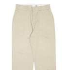 DICKIES Womens Trousers Beige Regular Straight W30 L28