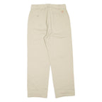 DICKIES Womens Trousers Beige Regular Straight W30 L28