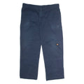 DICKIES Workwear Mens Trousers Blue Regular Straight W40 L30