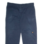 DICKIES Workwear Mens Trousers Blue Regular Straight W40 L30