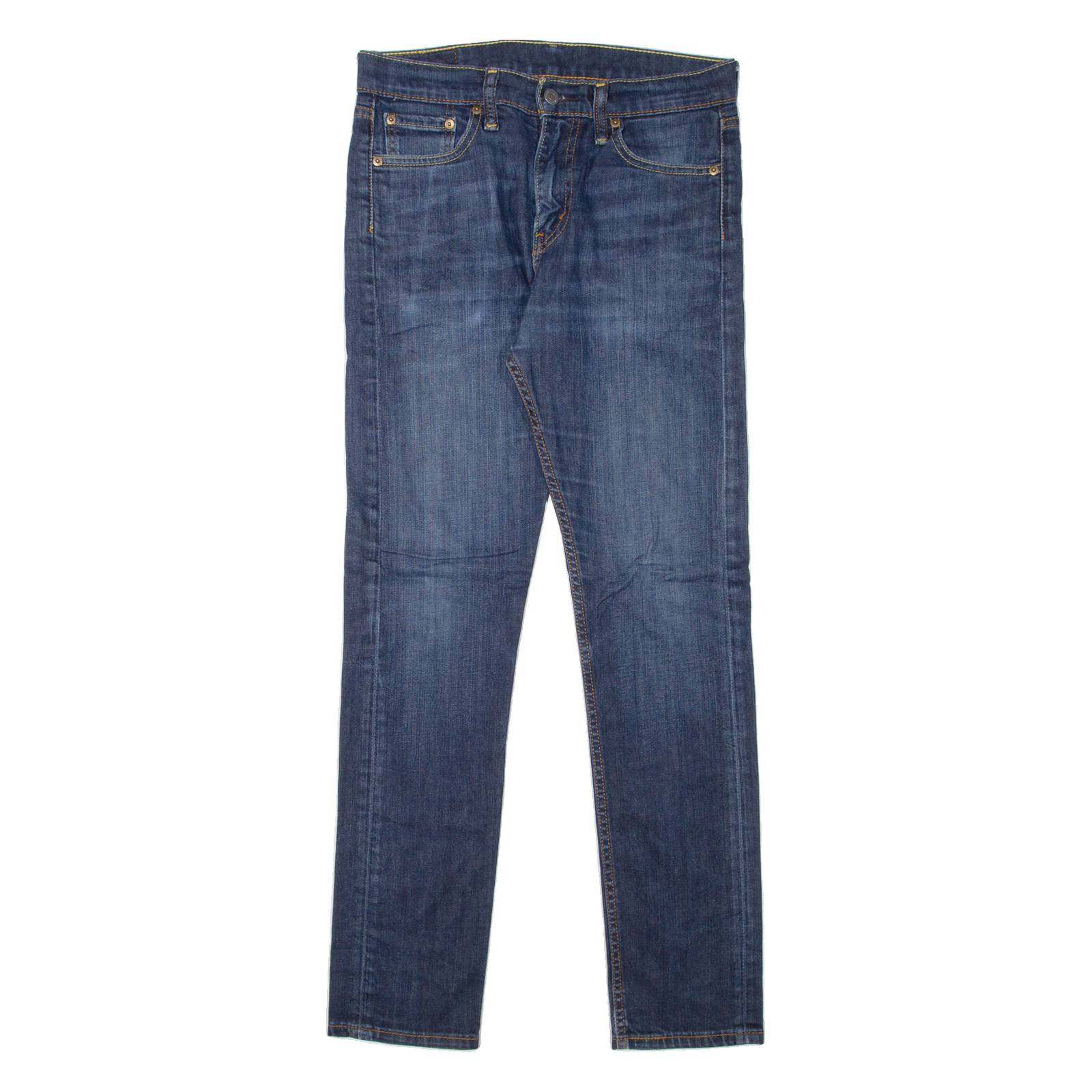 LEVI'S 510 Jeans Mens Blue Slim Skinny Stone Wash W29 L32