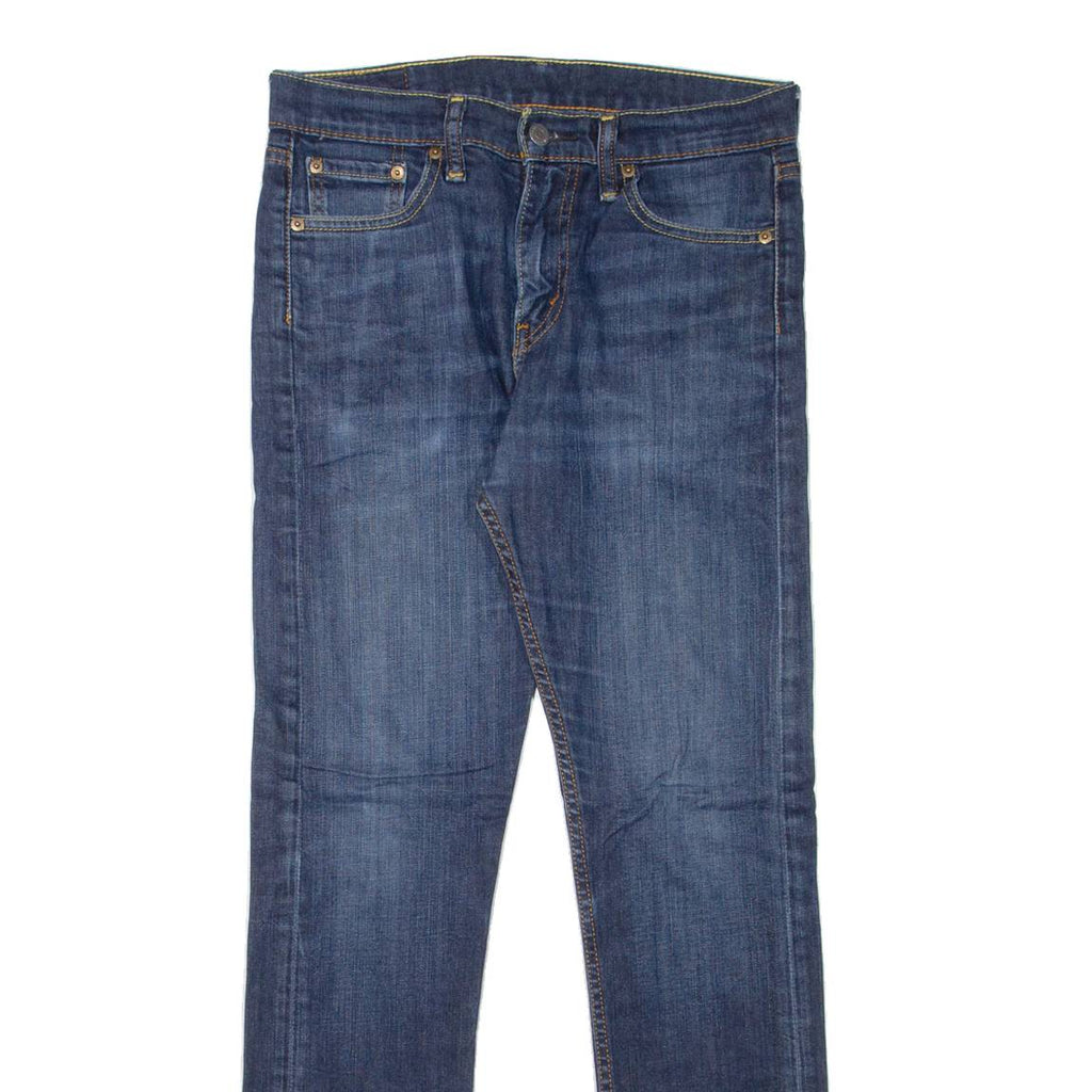 LEVI'S 510 Jeans Mens Blue Slim Skinny Stone Wash W29 L32