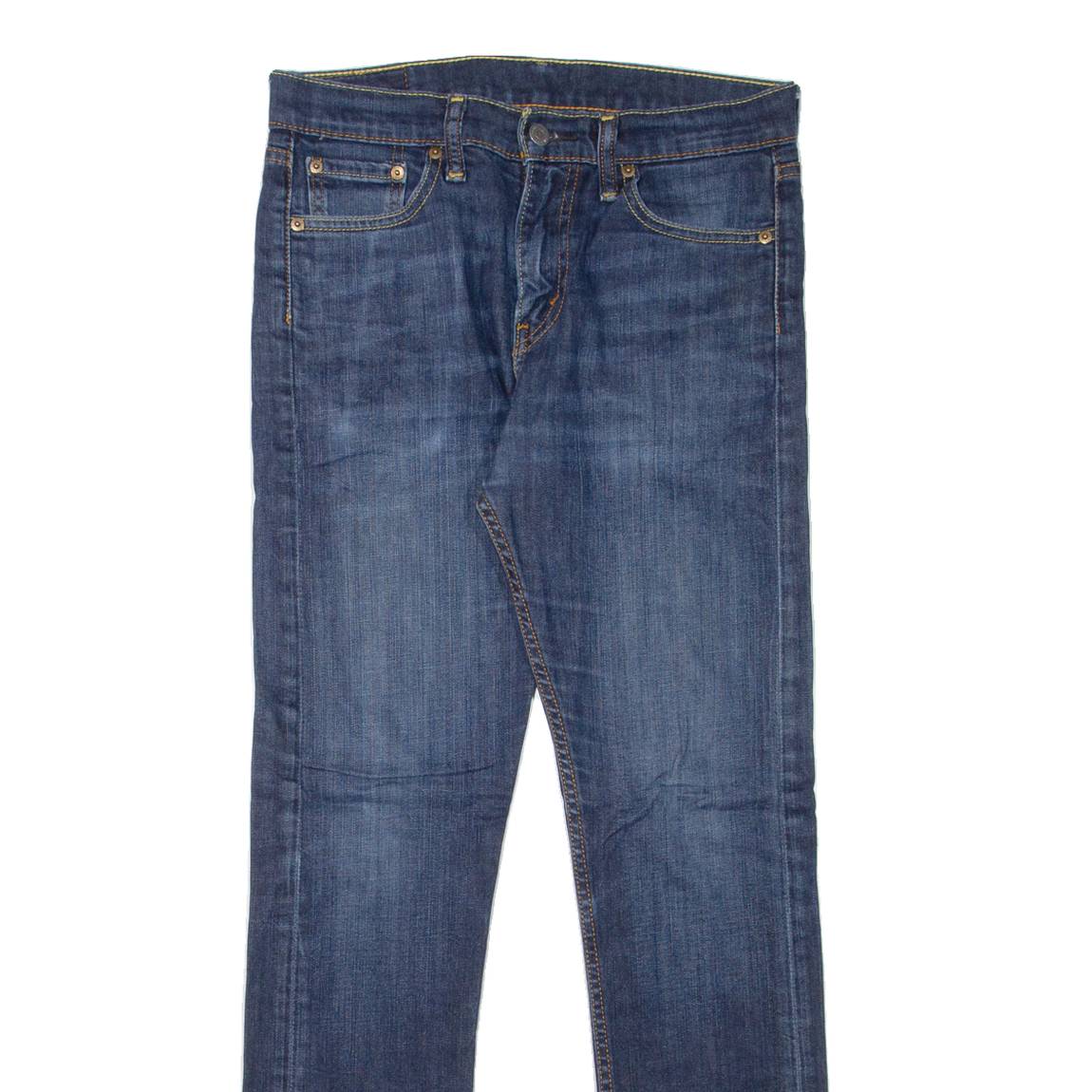 LEVI'S 510 Jeans Mens Blue Slim Skinny Stone Wash W29 L32