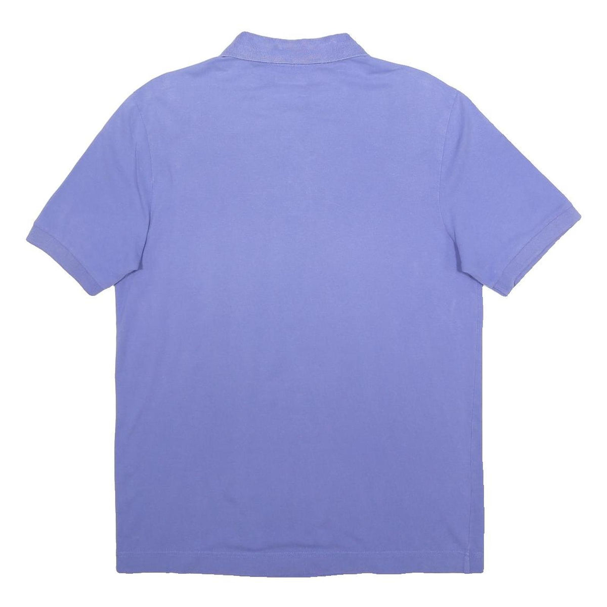 KAPPA Mens Blue Short Sleeve Plain Polo Shirt L Classic Cotton Blend Casual