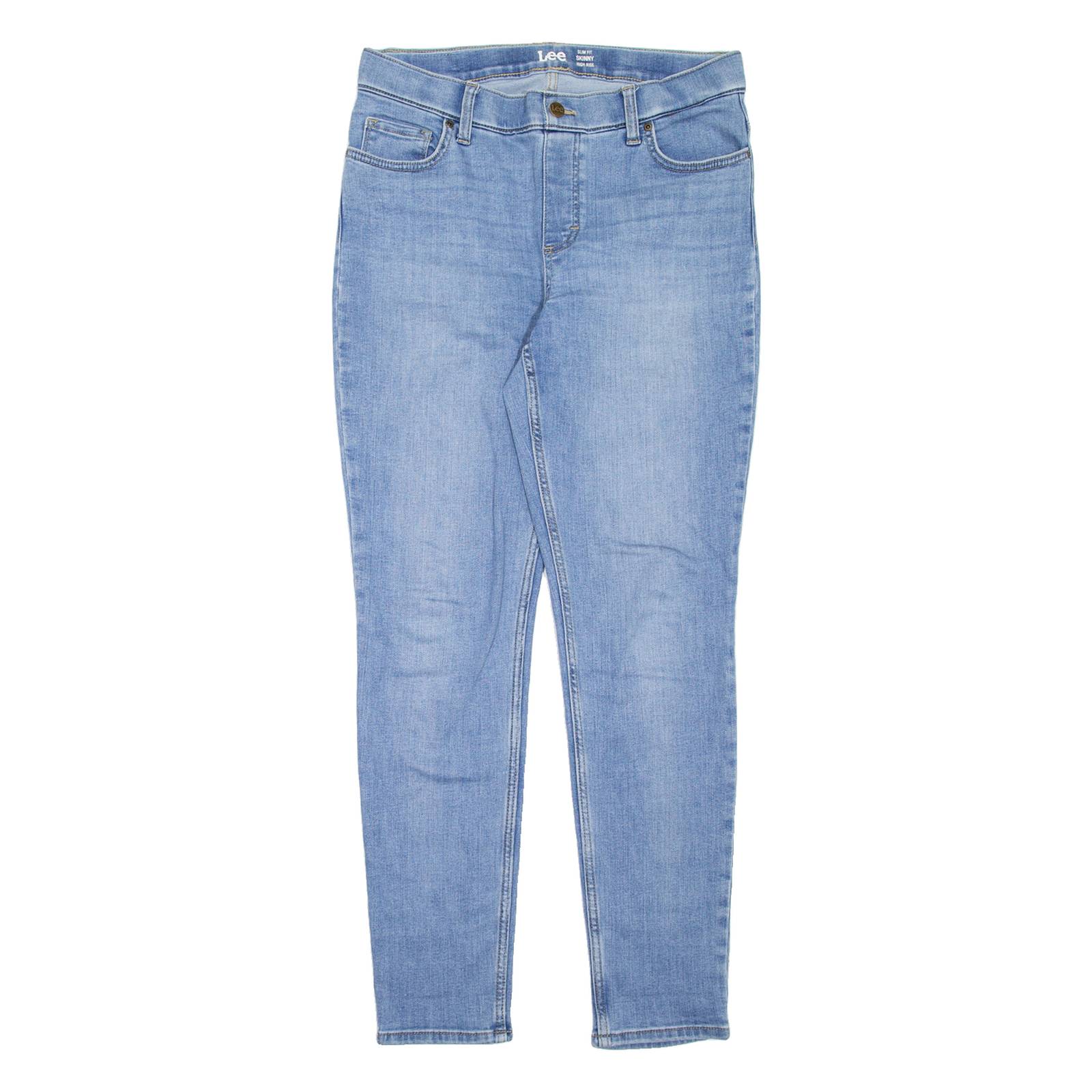 LEE High Rise Womens Jeans Blue Slim Skinny W31 L30