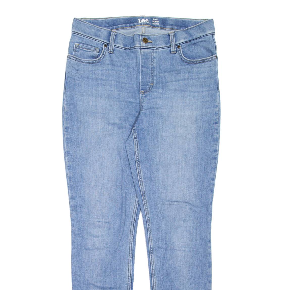 LEE High Rise Womens Jeans Blue Slim Skinny W31 L30