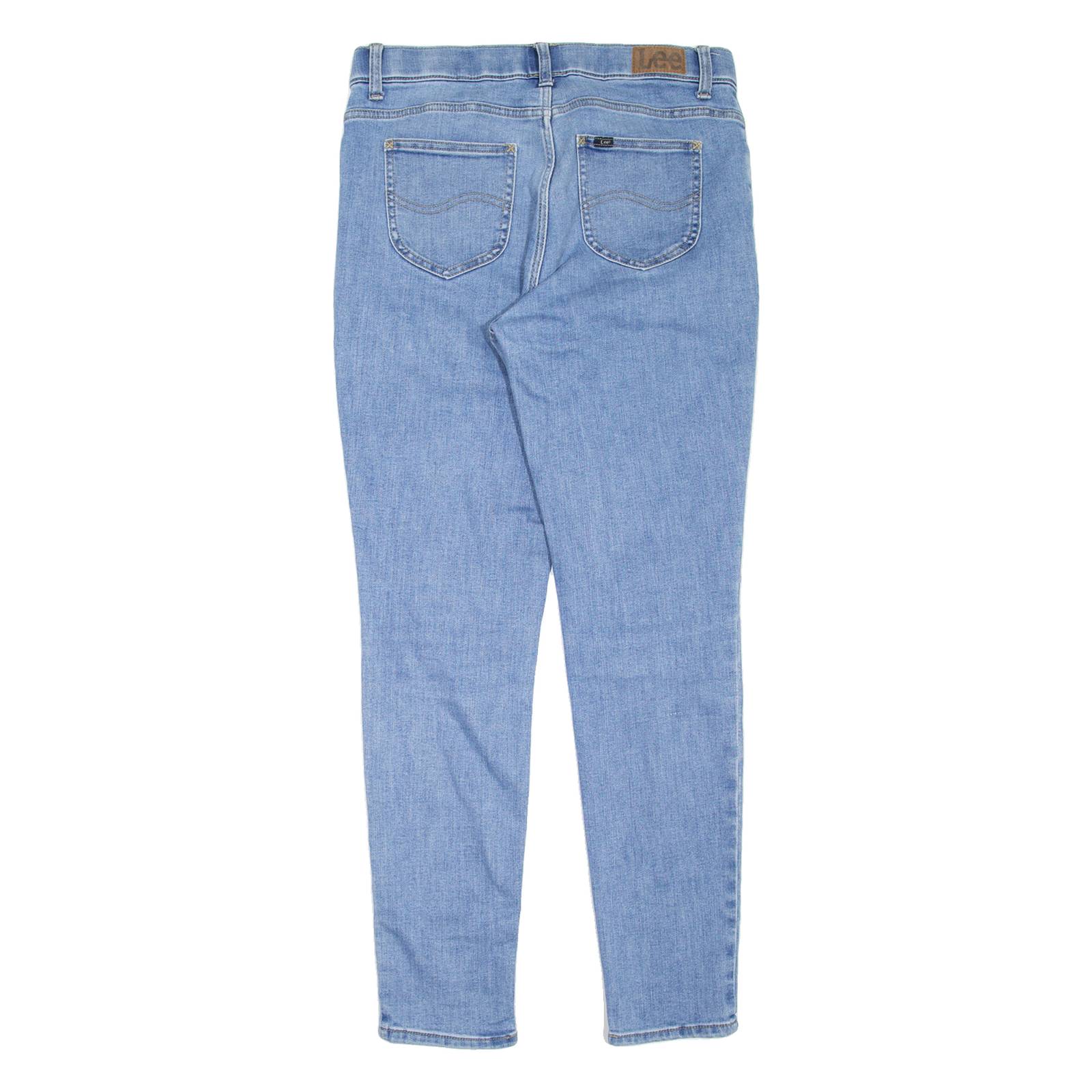 LEE High Rise Womens Jeans Blue Slim Skinny W31 L30