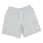 NIKE Mens Shorts Grey Cargo XL W32 Cotton Blend Casual Pocketed