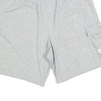 NIKE Mens Shorts Grey Cargo XL W32 Cotton Blend Casual Pocketed