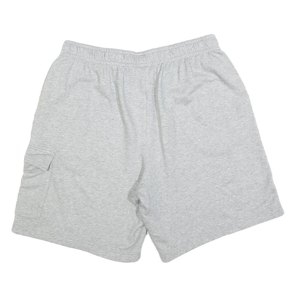 NIKE Mens Shorts Grey Cargo XL W32 Cotton Blend Casual Pocketed