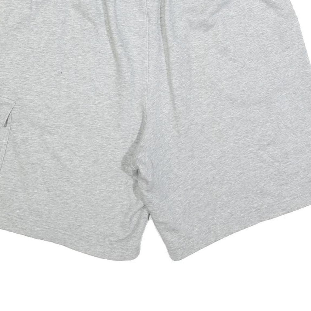 NIKE Mens Shorts Grey Cargo XL W32 Cotton Blend Casual Pocketed