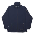 REGATTA Mens Navy Blue Softshell Jacket M Cotton Blend Zip Outdoor Casual