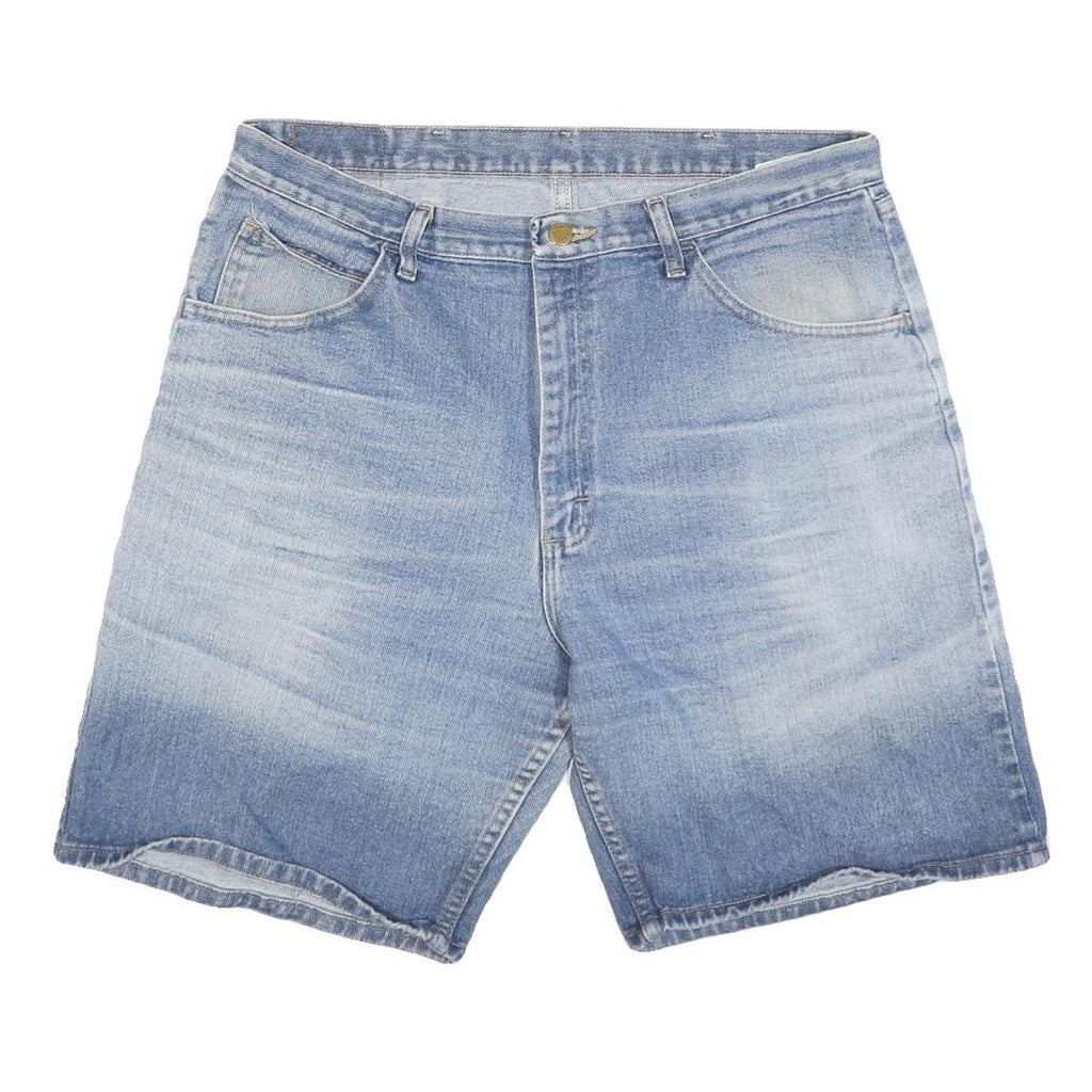 WRANGLER Mens Shorts Blue Denim L W36 Casual Cotton Summer