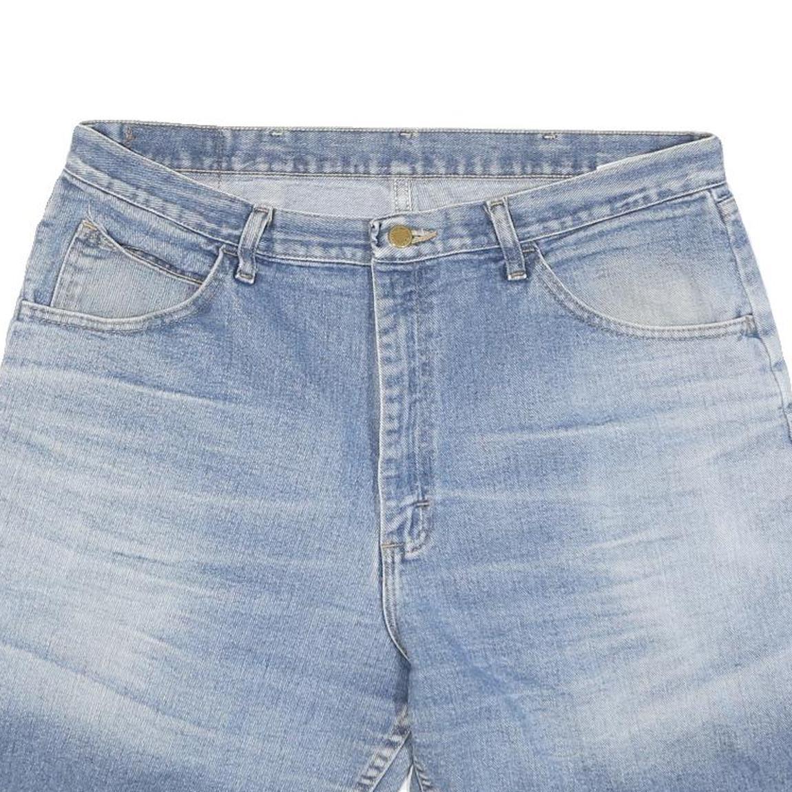 WRANGLER Mens Shorts Blue Denim L W36 Casual Cotton Summer