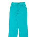 WRANGLER Womens Jeans Green Regular Straight W25 L32