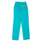 WRANGLER Womens Jeans Green Regular Straight W25 L32