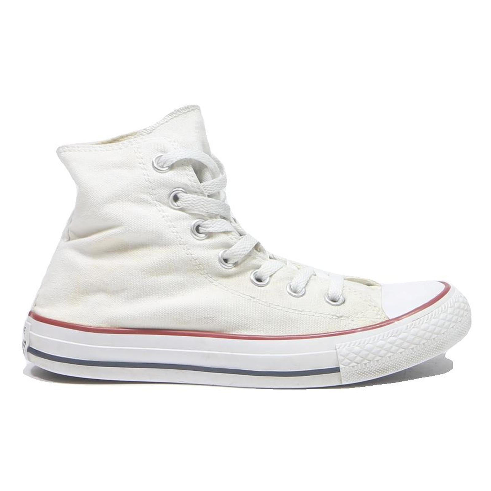 CONVERSE Chuck Taylor All Star Womens Lace-Up Trainers White Canvas UK 5 Classic