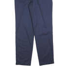 DOCKERS Womens Cotton Blend Navy Regular Straight Trousers W30 L34 Classic