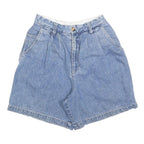 GV JEANS Womens Denim Blue Casual Shorts XS W25 High Waist Relaxed Fit