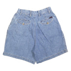 GV JEANS Womens Denim Blue Casual Shorts XS W25 High Waist Relaxed Fit