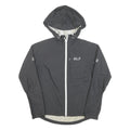 JACK WOLFSKIN Womens Black Hooded Jacket S Nylon Texapore Outdoor Zip