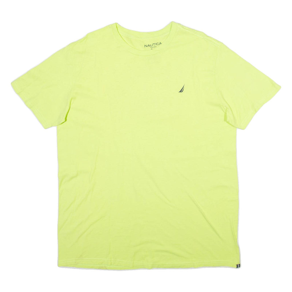 NAUTICA Mens T-Shirt Yellow XL