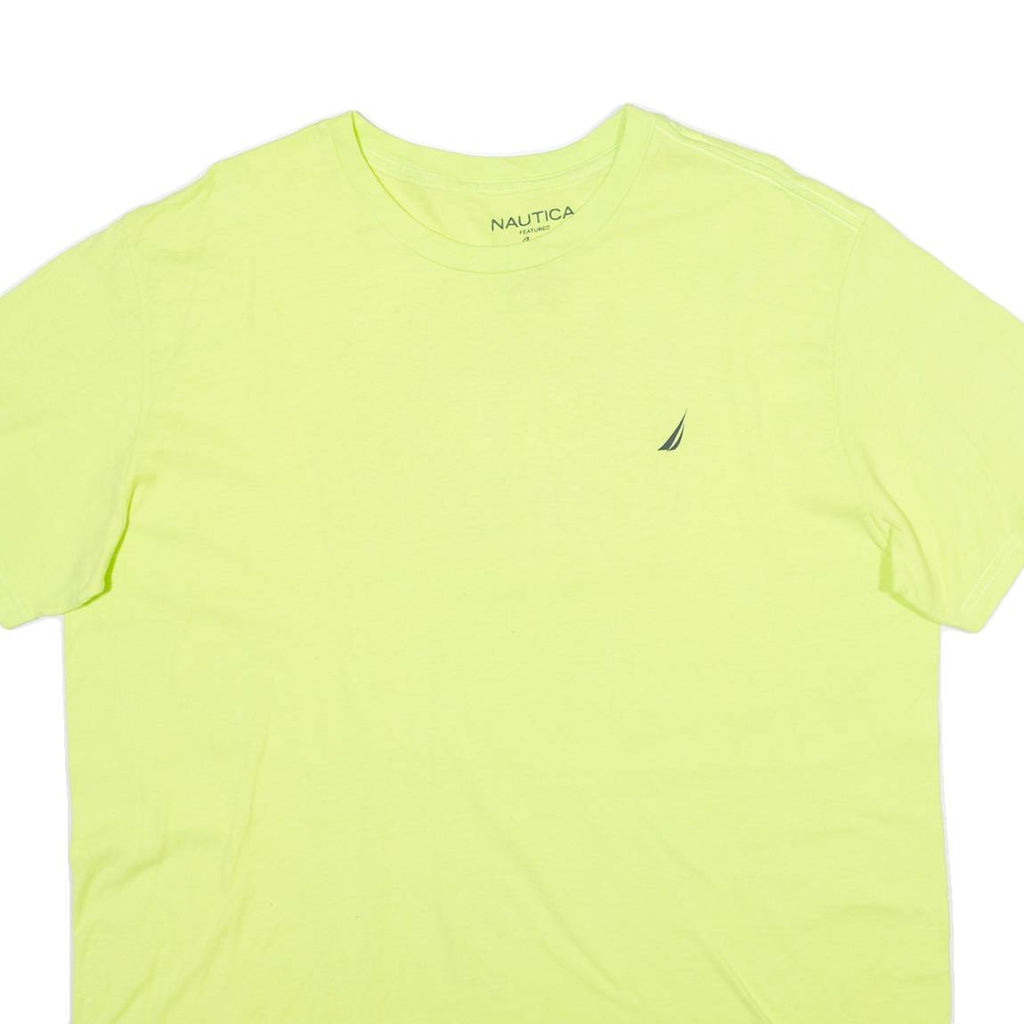 NAUTICA Mens T-Shirt Yellow XL