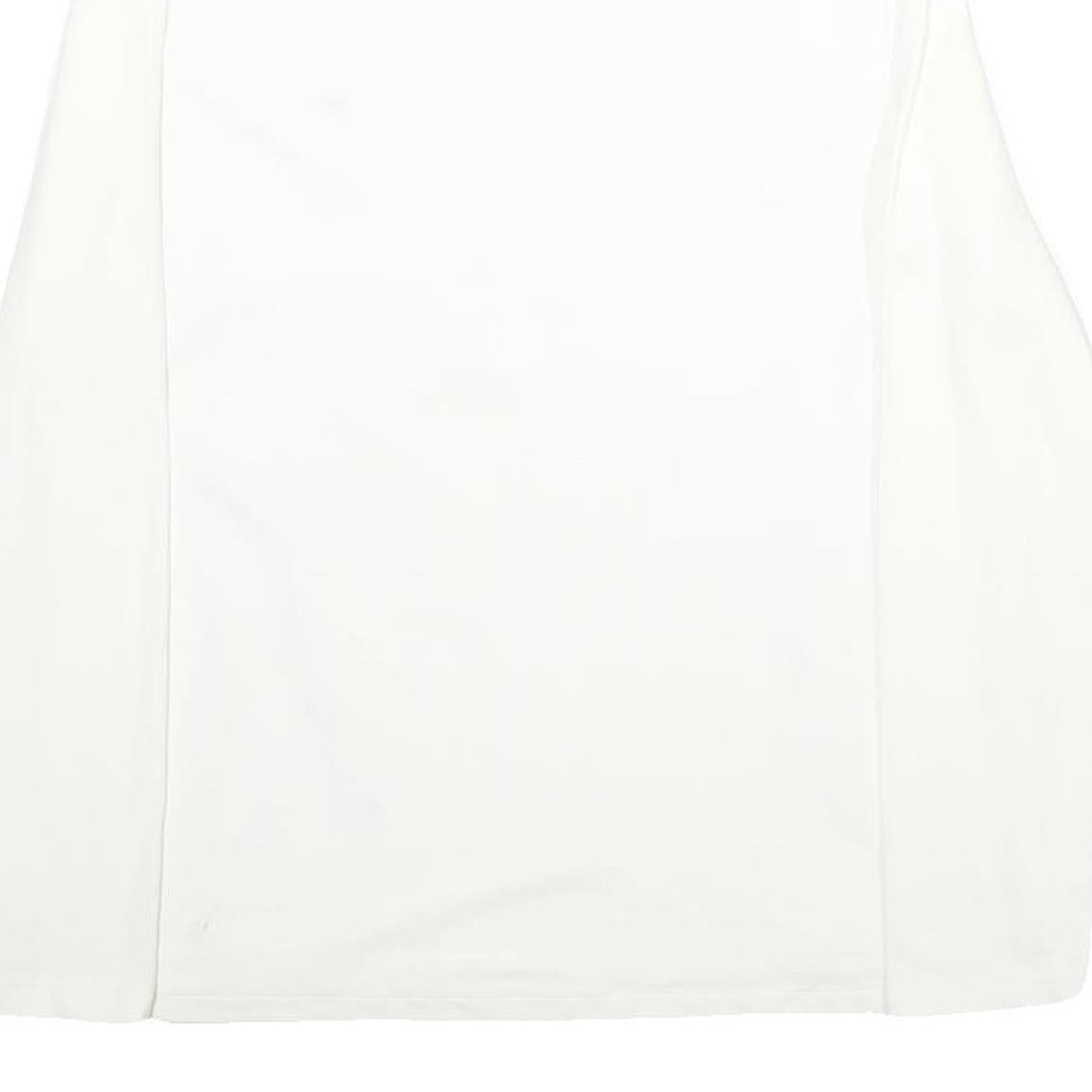 TOMMY HILFIGER Womens White Long Sleeve Plain L Cotton Blend Polo Shirt