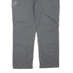 CARHARTT Mens Cotton Blend Grey Regular Fit Straight Leg Trousers W40 L30