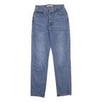 LEVI'S 70S HIGH BIG E Womens Jeans Blue Regular Straight Denim Medium W28 L31