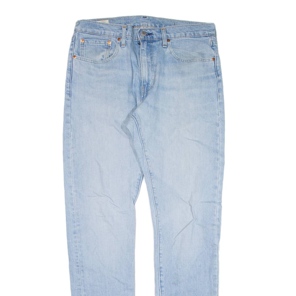 LEVI'S 512 BIG E Jeans Womens Blue Slim Tapered W33 L34