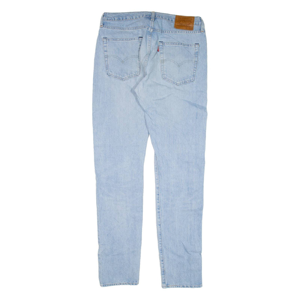 LEVI'S 512 BIG E Jeans Womens Blue Slim Tapered W33 L34