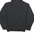 ADIDAS Womens Black Yellow & Orange Striped Hoodie UK 10 Casual Sweatshirt