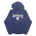 RUSSELL ATHLETIC White Hills Wildcats Mens Blue Hoodie USA M