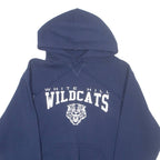 RUSSELL ATHLETIC White Hills Wildcats Mens Blue Hoodie USA M