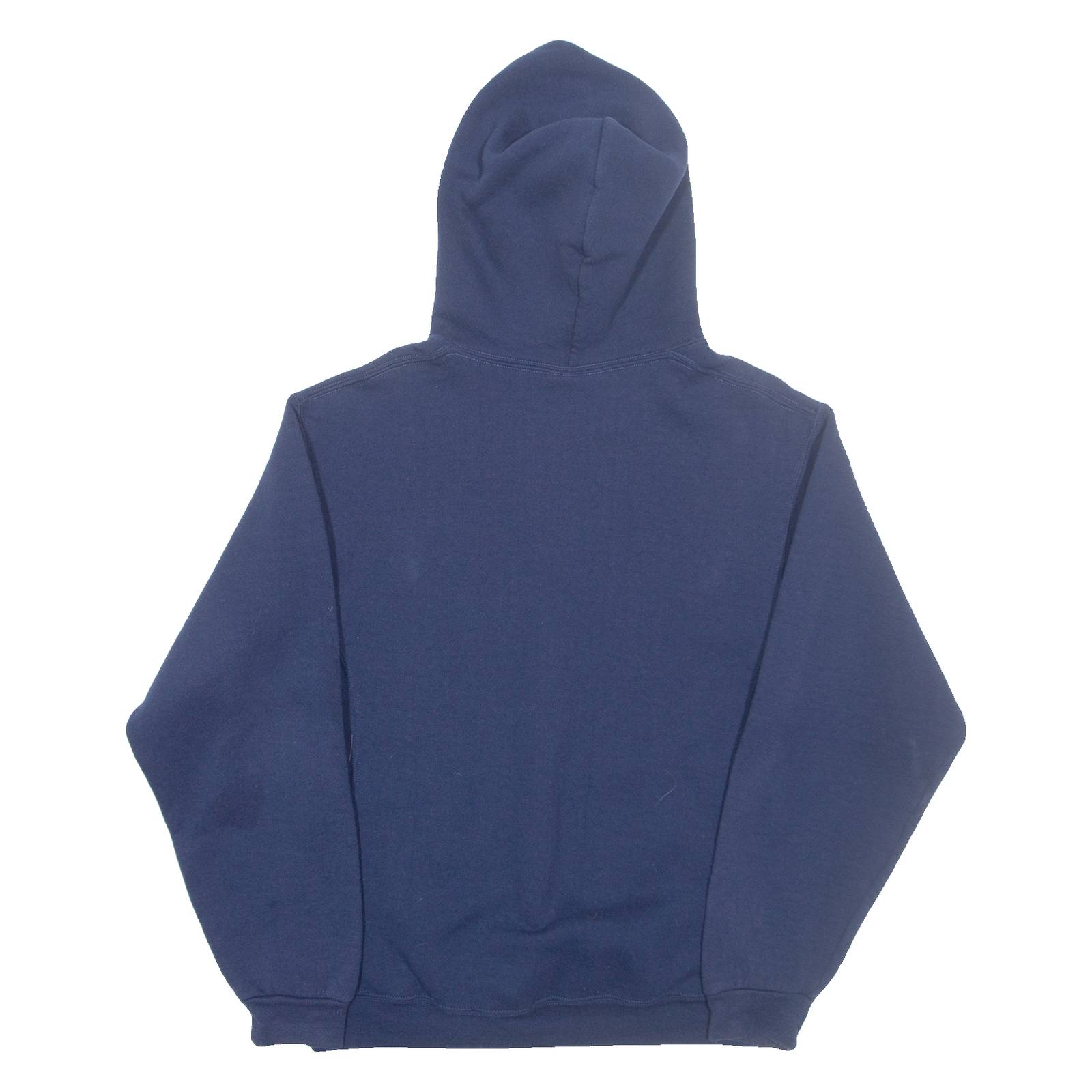 RUSSELL ATHLETIC White Hills Wildcats Mens Blue Hoodie USA M