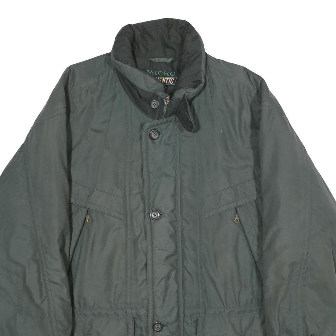SYMPATEK Mens Black XL Polyester Jacket Zip Closure Classic Regular Fit Plain