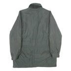 SYMPATEK Mens Black XL Polyester Jacket Zip Closure Classic Regular Fit Plain